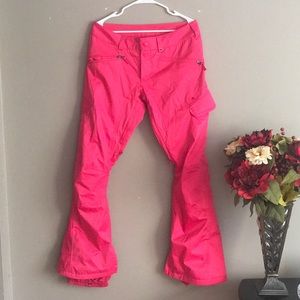 Pink Burton Snowboarding Pants!